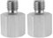 LT Easiyl 2x Adattatore Convertitore Filettato Femmina Da 10 Mm A Maschio Da 8 Mm Adattatore Per Perno Esagonale In Acciaio Inossidabile 304 Riduttore Per Asta Filettata