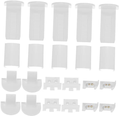 HOLIDYOYO 32pcs Pleated Blind Repair Parts Fixation Accessories for Easy Installation Premium Pom Replacement for Damaged Blinds
