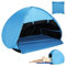 Yaskyly Carpa de Playa SPF50+++ Mini Tienda Portátil Refugio para el Sol Tienda de Campaña Pop Up Beach Sun con Bolsa de Almacenamiento Tienda de Reposacabezas para Interior y Exterior (Azul Cielo)