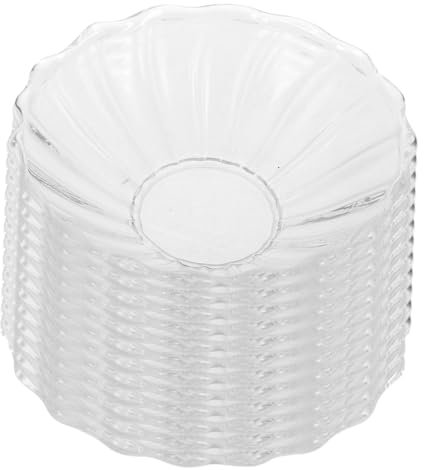 TOPPERFUN 12pcs Candle Drip Protectors Reusable Drip Catcher Bowl Mat Empty Holder for Candles Pan for Dining