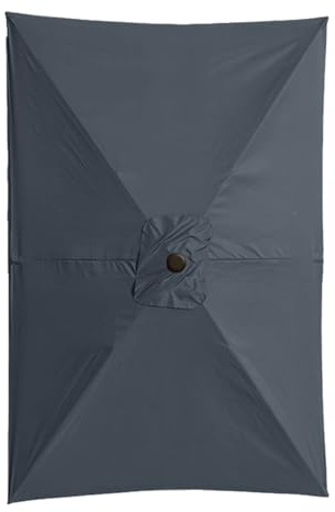 Liqzirtu Auvent de parasol de remplacement - Auvent de remplacement pour parasol de patio 2x | Dessus de parasol en porte-à-faux robuste pour terrasse, patio et utilisation en extérieur