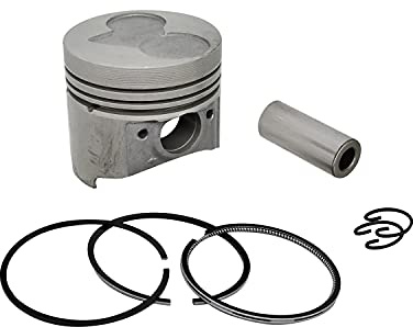 16851-21114 16851-21112 Ensemble de segments de piston compatibles avec les pelleteuses Kubota K008 Tracteurs K008 BX1800D BX1850D Moteur D722 Z482 Compatible avec Mini pelle Bobcat 316 320 322 3233