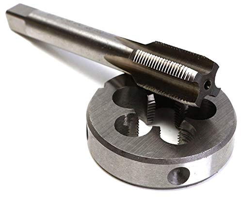 1/2-28 UNEF 5/8-24 UNEF handkran rund stansad HSS höger hand knackande verktygssats för metall träbearbetningskran matverktyg set