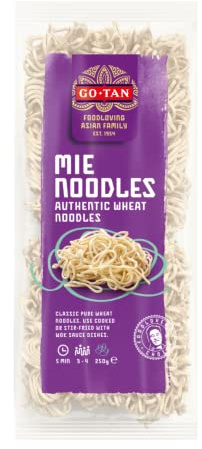 Go-Tan | Mie Noodles Giapponesi | Tagliatelle Pasta Giapponese | Farina di Grano Tenero - 250 Gr