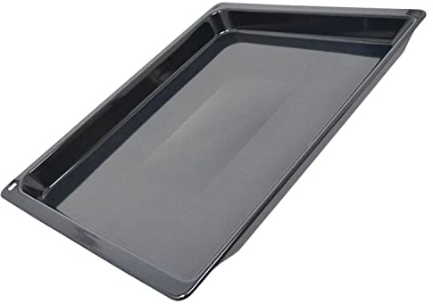 sparefixd Grill Pan Enamel Baking Tray 45.5 x 37.5cm for Siemens Built in Oven