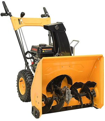 VidaXL Souffleuse à neige 6,5 ch Jaune et noir