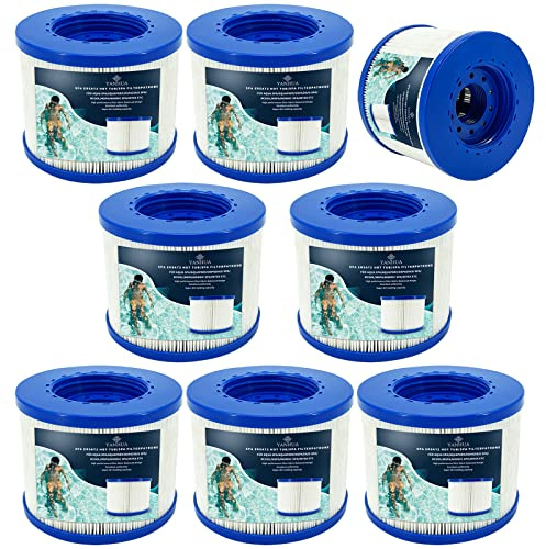YANHUA Filtre de Spa à Visser,Compatible pour Cosy Spa, Clever Spa et de Plus,Filtre à Vis pour Spa Gonflable pour Spa Rechange Filtre (8)