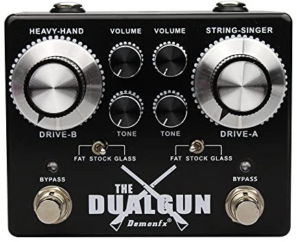 DemonFX DUAL GUN - 2 tone Overdrive Pedal