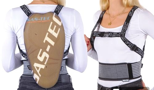TLA protezione para schiena SAS-TEC livello 2 | Paraschiena protezione dorsale unisex | Gilet paraschiena per moto enduro - quad | Protezione spinale Sci – Mtb – Equitazione - Snowboard, XL
