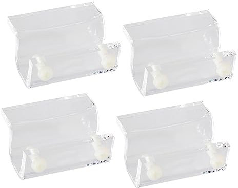 HAPINARY 4 Stücke Acryl Aquarium Abdeckung Halterung Für Offene Tanks Universal Aquarium Werkzeug Unterstützung