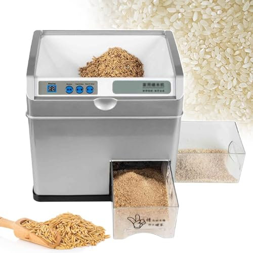 pealiritansemen Commercial Rice Milling Machine, Automatic Rice Bran Separator, Electric Rice Milling Peeling Machine, Adjustable Rice Milling Precision, For Food Factories, Households, Mills