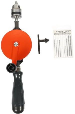 Angoily Trapano Manuale Manovella Portatile Per Design Realizzato in Acciaio Resistente Adatto Pannelli Circuiti Stampati