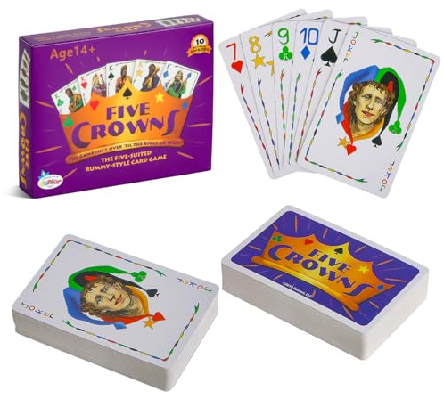 Prmape Jeu De Carte, Jeux de Voyage Jeu De Carte, Jeu Familial Classique Card Game, Jeux Société Familiale pour Fêtes de Famille et Les Amis Amusants