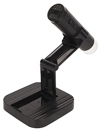Tomantery Microscope Numérique USB, Grossissement 50-1000X, Microscope de Poche Pliable pour et iOS, 2 Millions de Pixels