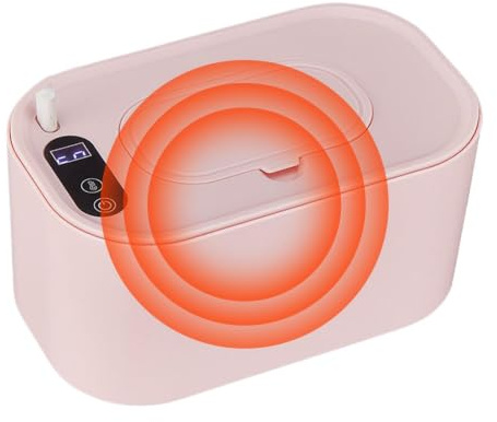 Chauffe-lingettes USB Chauffe- et lingettes numériques à température | Chauffe-serviettes chauffant à température constante pour voyage, chambre de bébé et table à langer