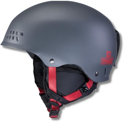 K2 Skis Phase Pro XL-10D4013.4.3 - Casco da sci/snowboard, da uomo, L/XL, colore: Grigio