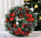 Buer Homie Corona Navidad 30 Cm, Guirnalda Adorno NavideñO, Decoración Puerta, Corona NavideñA, Adornos Navidad