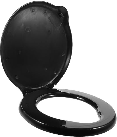 Cabilock Portable Toilet Seat Cover with Soft Close Lid Lightweight Pp Material Toilet Seat for Outdoor Camping Hiking and Home Use Easy to Clean and Carry