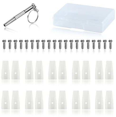 SPEEDWOX Nylon Flat Nose Pliers - Replacement with Screw Tips, Making Metal Forming Wiring Tool