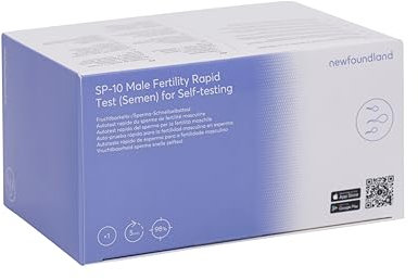 newfoundland - Männliche Fruchtbarkeit - Schnelltest zur Bestimmung der Spermienzahl als Indikator für männliche Fruchtbarkeit - einfach, schnell, präzise von Zuhause testen