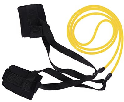 GAROZATION Elastischer Schwimmwiderstandsgürtel Mit Knöchelschnalle Schwimmwiderstandsband Neopren-gürtel Für Schwimmtrainingsausrüstung Befestigbar An Schwimmbeckenstangen