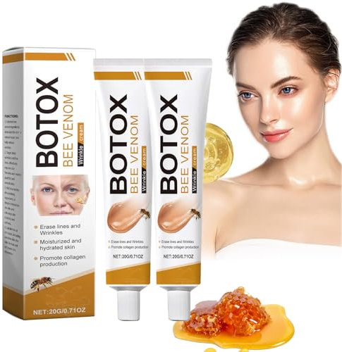 B.otox Crème au V-enin d'Abeilie, Crème Anti-âge au V-enin D'abeilie, Crème Hydratante pour le Visage, Hydratation, Lifting & Recovery pour Tous Types de Peau (2)