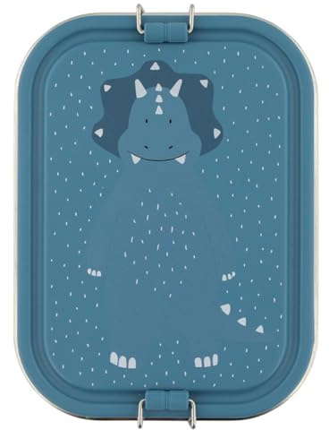 Trixie - Boîte à Repas pour Enfants en Acier Inoxydable - Grand Modèle (Mr. Triceratops)