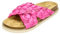 Fitters Footwear That Fits Sandali Alice, scarpe alla moda taglie forti (UE) 42, 43, 44, 45 scarpe da donna grandi, fucsia, 46 EU
