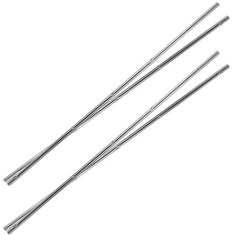 Abaodam 4 Stück Tischfußball Teil Einer Fußballmaschine Kickerstange Operationsstange Metallstange Kickerlagerstange Kickertisch Stange Fußballmaschinenstange Zum Ersetzen Silver Eisen