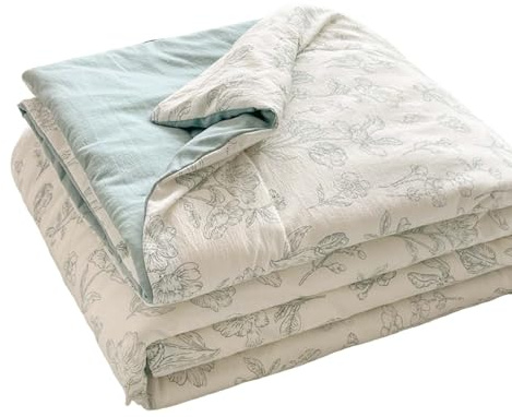 DSFHVBDD Edredón Fino Y Transpirable para Verano – Manta Ligera para Cama, Sofá O Viajes, Cubrecama Ideal para Noche Calurosas, Cobija Fresca Y Suave Que Brinda Confort Durante Toda La Temporada