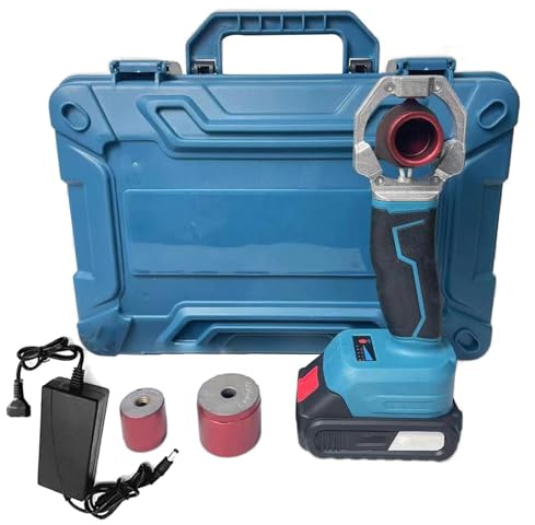 Saldatrice per Tubi in Plastica Senza Fili, Saldatrice per Tubi Dellacqua Ricaricabile, Utensili per Saldatura per Tubi Ppr PE Pp, Kit per Saldatrice A Temperatura Costante di 340 Gradi
