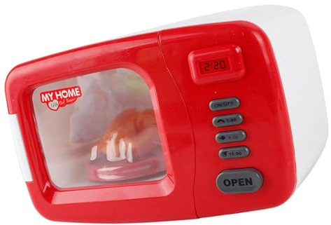 ICDKOYK Ensemble de Cuisine pour Enfants avec Mini Four à pour Micro-Ondes, Stimulant l'imagination et Le Jeu. Ce Jouet éducatif favorise la Cuisine et la Simulation.