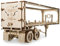 UGEARS Truck Trailer LKW Anhänger DIY Modellbausatz aus Holz – Anhänger für Schweren LKW - Sperrholz DIY Modell Zubehör – Funktionaler Mechanismus –Selbstmontage ohne Kleber