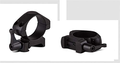 KONUS | STEEL-QR 30 mm -LOW Set di Anelli di Montaggio per Ottiche in Acciaio di Alta Qualità
