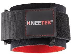 Kneetek Unterarmbandage für den rechten Arm | Größe: L/XL | selbstwärmende Unterarmstütze | elastische Bandage für den Unterarm zur Kompression und Führung für die Sehnen
