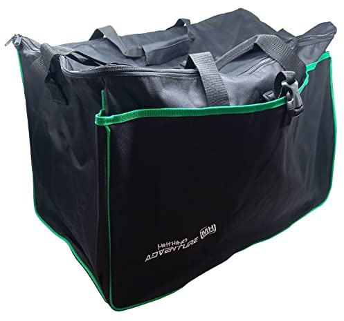 Matt Hayes Adventure - Fishing Tackle Carryall (60cm x 33cm4 x 41cm) - Part of Matt's Adventure Luggage Range [10-BLKCARRYALL]