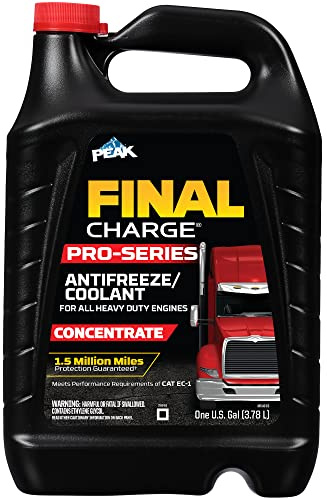 PEAK Final Charge PRO-Series Concentrate Antifreeze and Coolant for All Heavy Duty Engine Cooling Systems