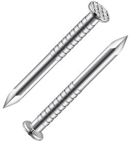 Wensilon (700 pcs)3/4 inch Stainless Steel 304 Nails, Hanging Nails, Wall Nails, Dowels, Long Nails