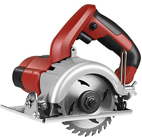 1680W Circular Saw - Multi-Purpose Stone Cutter for Wood, Metal & Tile - Adjustable Depth - Power Electric Saw Cutting Machine - Includes Tile Cutting