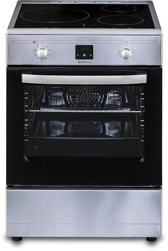 INDUCCION SOLTHERMIC COCINA VTI60 ACERO INOXIDABLE/HORNO GRAN CAPACIDAD CON TURBO 60L / FUNCIONES BOOSTER, ALTA POTENCIA, CALENTAMIENTO RÁPIDO / 3 ZONAS (1 GRAN ZONA) / BAJO CONSUMO (A)