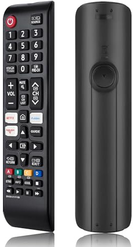 Universeller Ersatz für Samsung TV-Fernbedienung Kompatibel bn59-01315b für alle Samsung Smart LCD LED UHD QLED 4K HDR TVs,Upgraded Infrared mit Netflix, Prime Video und Rakuten TV-Tasten