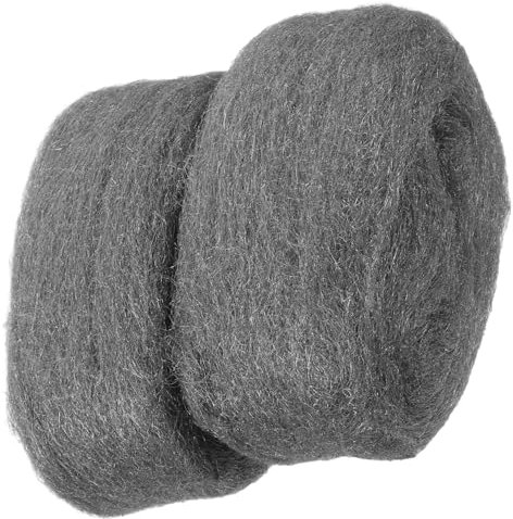 MAGICLULU 2pcs Steel Wool Pads Grade for Metal Wood Polishing Reusable Surface Cleaning