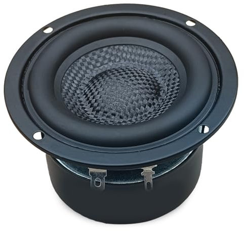 pumpumlia Vetroresina bassa di risposta 4Ohm 25Watt degli altoparlanti di Hifi del subwoofer rotondi a 3 pollici dei woofer fatti