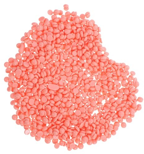 SHERCHPRY 3Er-Packungen Pack Hard Wax Beans für Haarentfernung Professionelle Wachsperlen für Sanfte und Präzise Anwendung für Gesicht und Körper pro Packung Rosenduft
