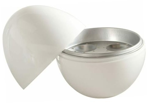 Toyvian Cuociuova Microonde Uova Vapore Forma Ovoide Utensile Cucina Leggero e Portatile Sicuro e Facile da Pulire per Uova Sode e Albume in Ufficio e Viaggio