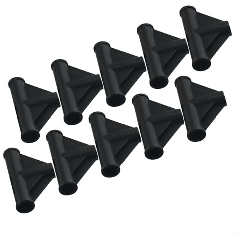 10 Stück Zeltstangen T-Verbinder für verschiedene Anwendungen I D 19mm, Material