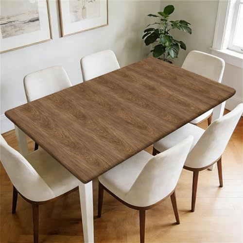 artslion Housse de Protection pour Table Rectangulaire avec Élastique, Anti-Taches et Imperméable, Idéale pour Cuisine et Extérieur