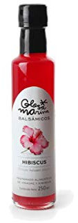 GLOSA MARINA Crema Balsámica de Hibiscus - Balsamico Gourmet Essig Creme Hibiskus (1 x 250ml)