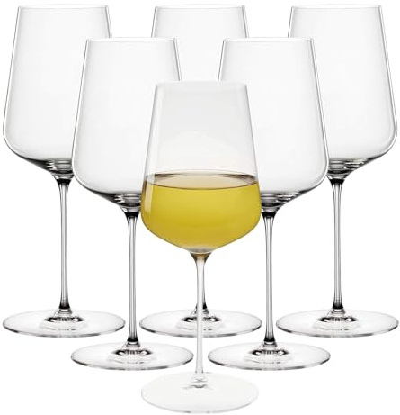 Spiegelau & Nachtmann, 6-teiliges Weinglas-Set, Universalgläser, Kristallglas, 550 ml, Definition, 1350101