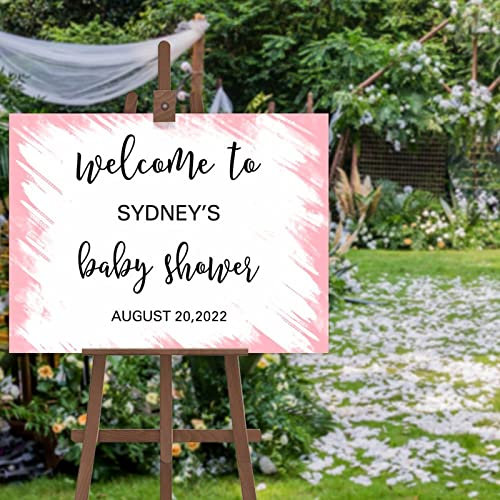 Cartello di benvenuto per matrimonio personalizzato personalizzato con i tuoi nomi e date minimalista cartello di benvenuto matrimonio cancelleria segni di nozze per cerimonia e ricevimento